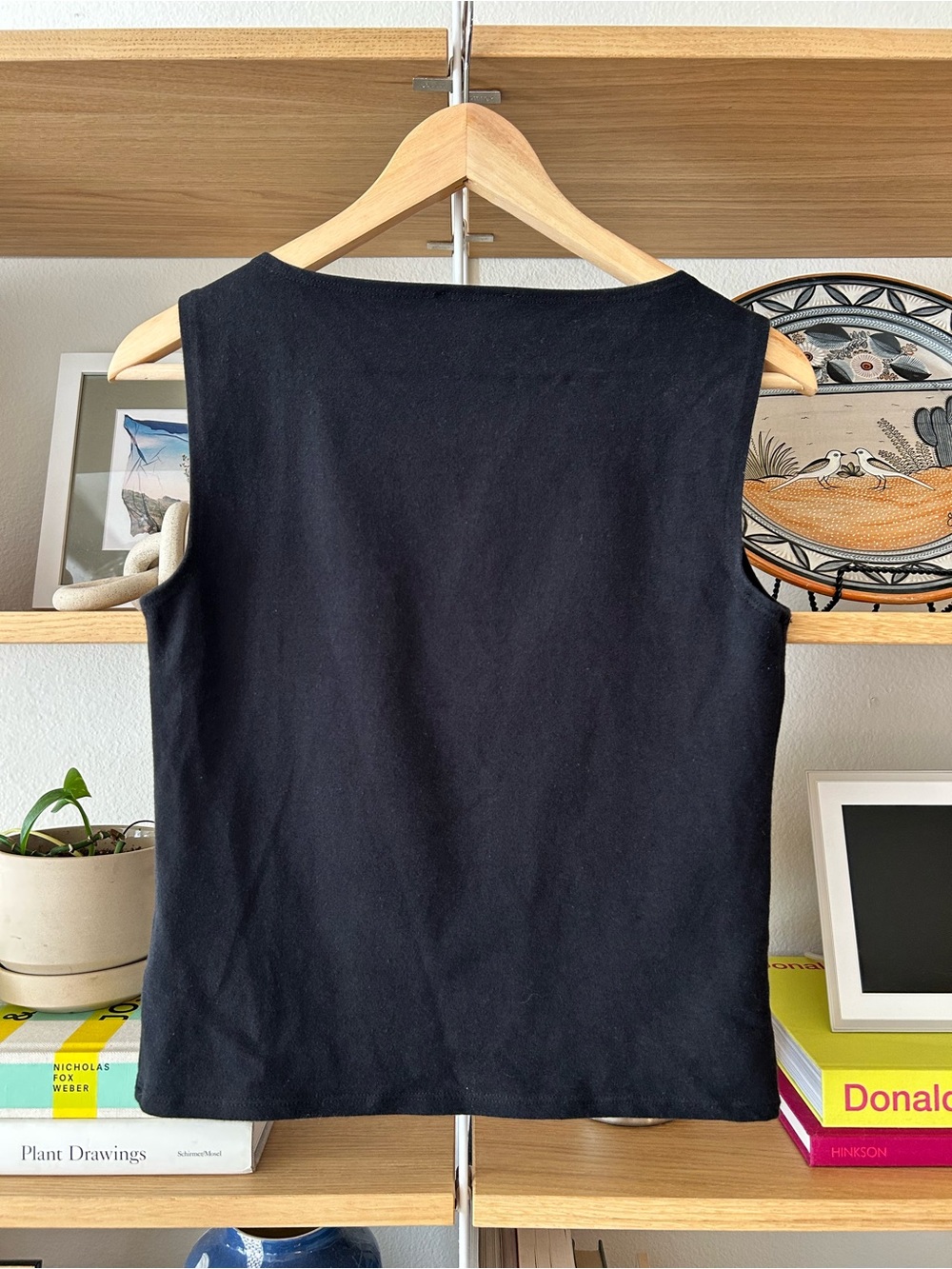 Reformation Black Dusk Boatneck Tank Medium - Picture 2 of 4